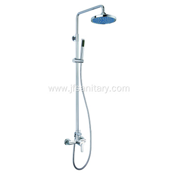 Wall-mounted Shower Faucet Chrome